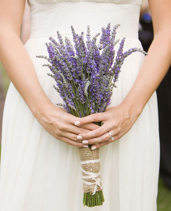 bouquet lavanda mazzo di fiori sposa matrimonio estivo fiori - Garden4us