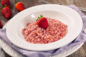 Bontà culinaria: risotto alle fragole