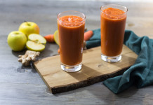 Mise en place frullato alla carota